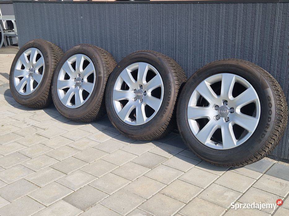 Oryginalne Alufelgi AUDI 18 Opony wielosezonowe Wrocław