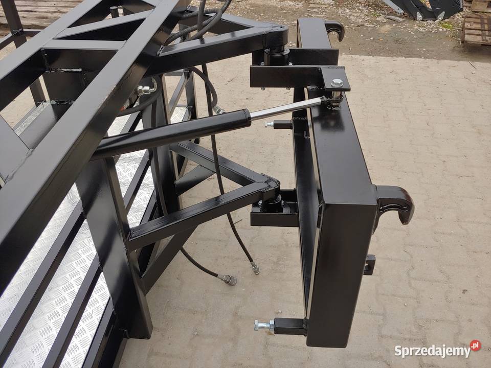 Kosz skrętny hydrauliczny zaczep EURO Szubin