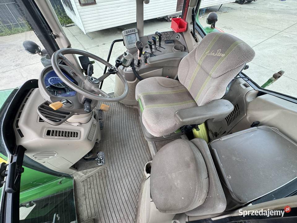 John Deere 6930 Premium manual pneumatyka Pneumatyczne siedzenie Lubowidz