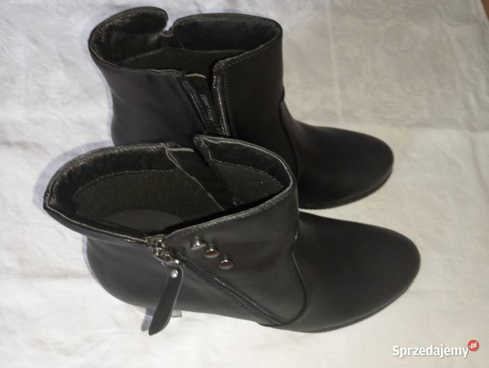 Buty damskie rozmiar 40 skóra ekologiczna Obuwie Środa Śląska