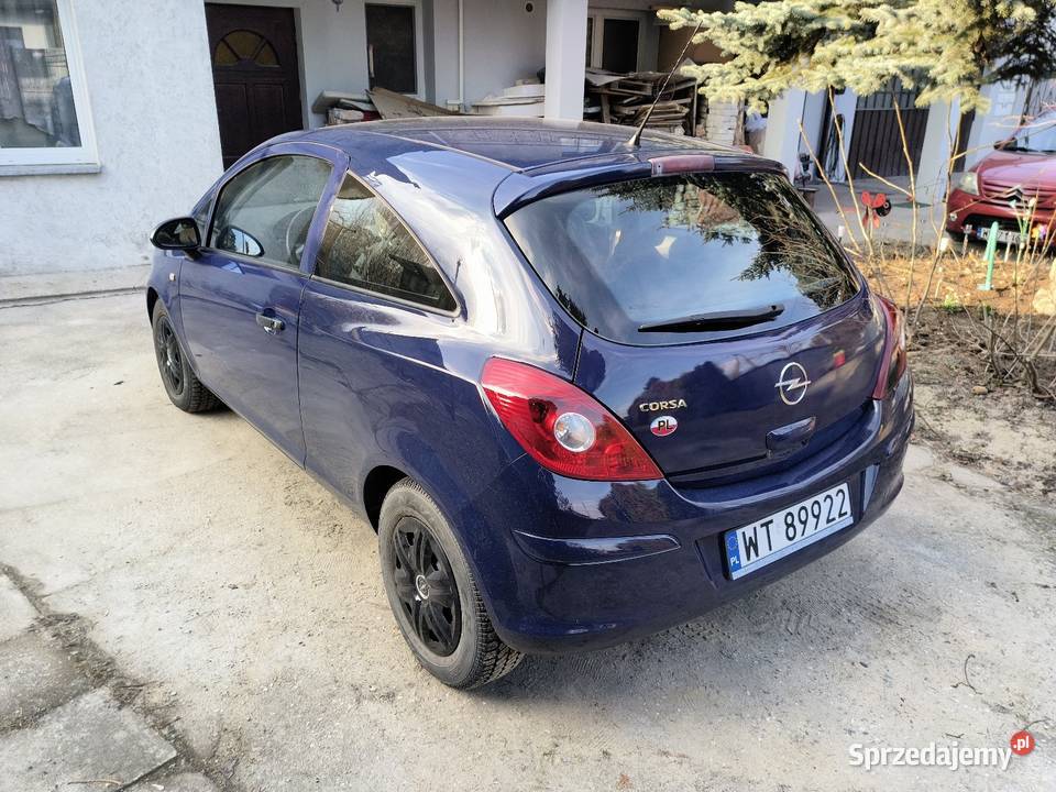 Opel Corsa 12 Benzyna 2010 sprawny zadbany poduszka powietrzna