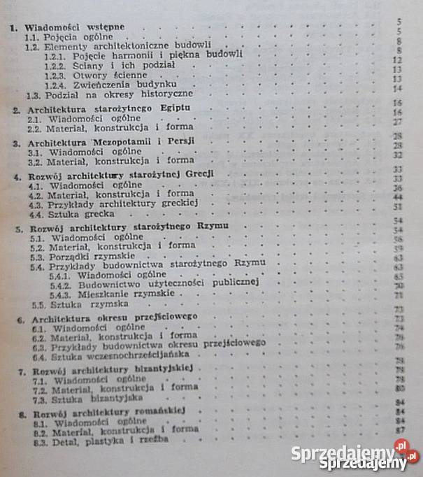 ZARYS HISTORII ARCHITEKTURY CHARYTONOW EDWARD świętokrzyskie Sandomierz sprzedam