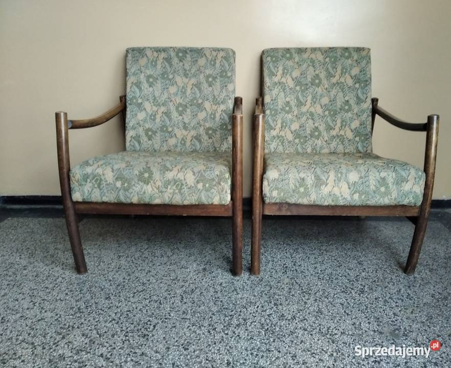 OKAZJA Fotel Gięty Fotele Gięte PRL Typ B8410 2 Zabrze