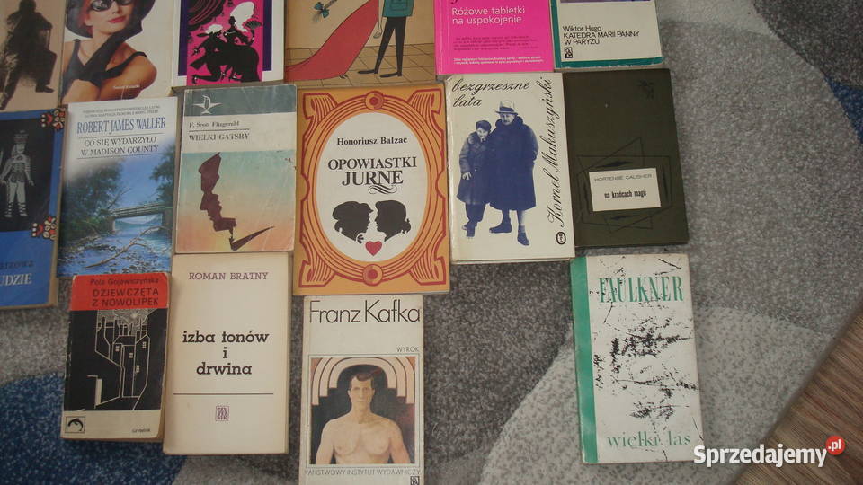 Książki literatura 5 js