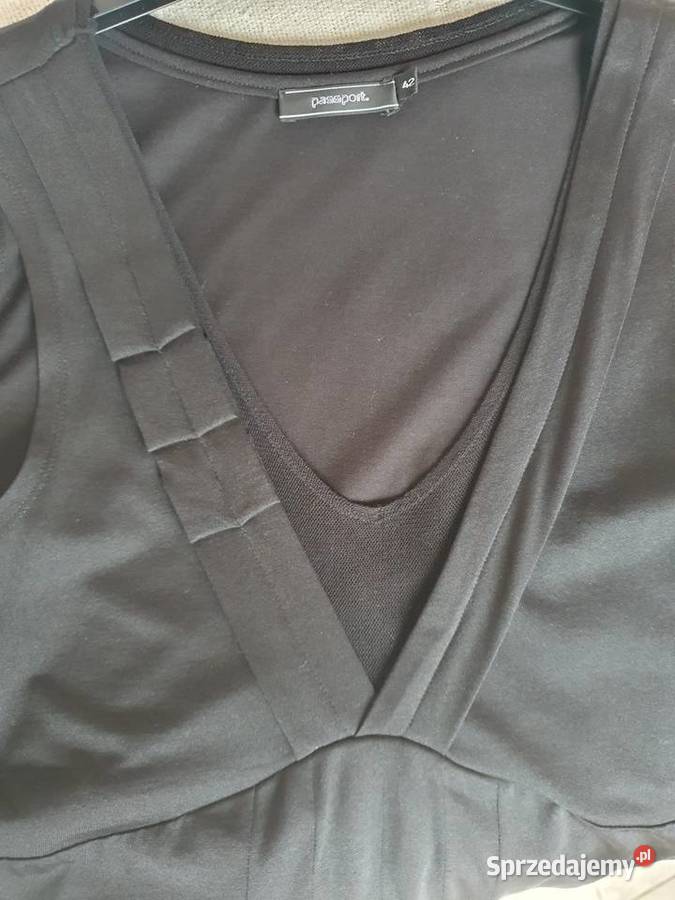 TUNIKA SUKIENKA marki Passport czarna Topy i koszulki lubelskie Lublin sprzedam