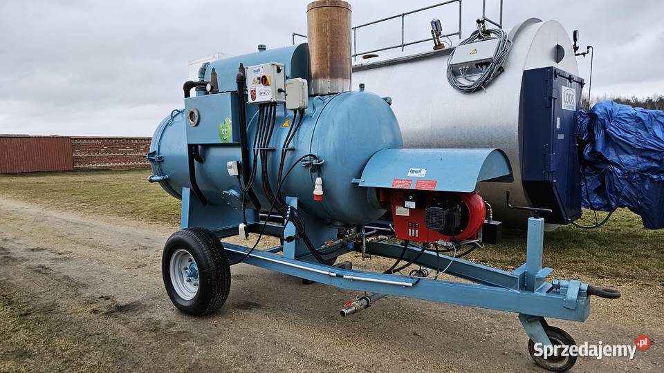 Parowanie gleby dezynfekcja parowa sterylizator Brzeziny