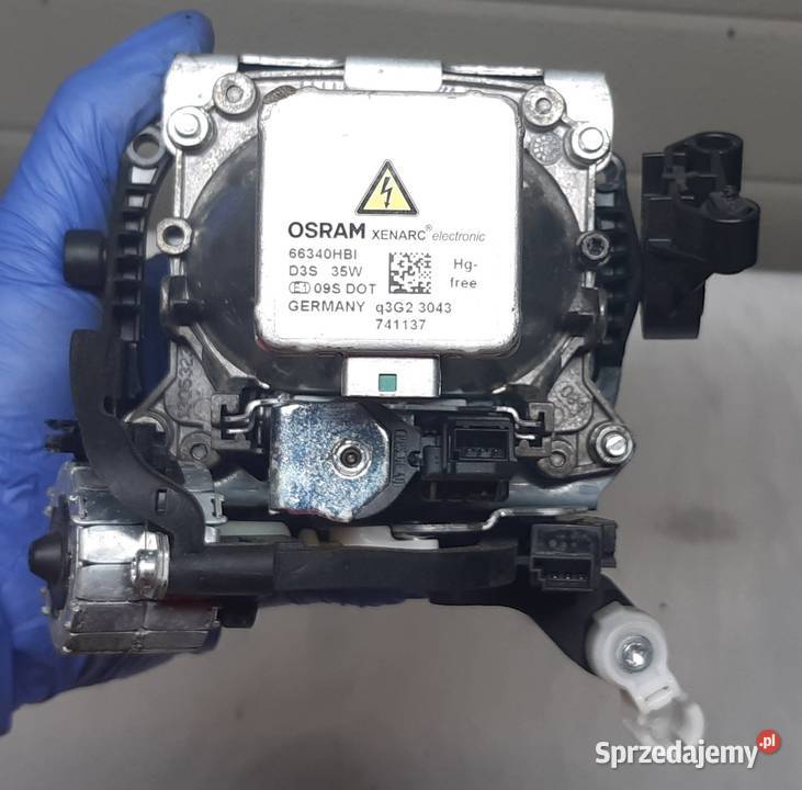 SOCZEWKA ŻARÓWKA SLINICZEK SKRĘTU XENON SKODA Mielęcin