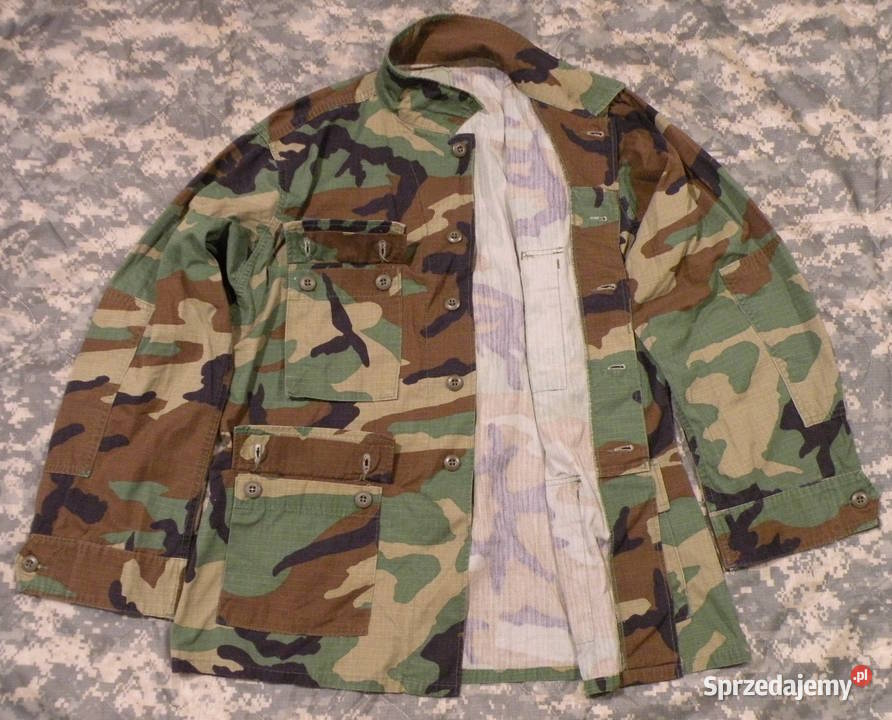 Bluza BDU woodland medium ripstop 99r Militaria Wrocław