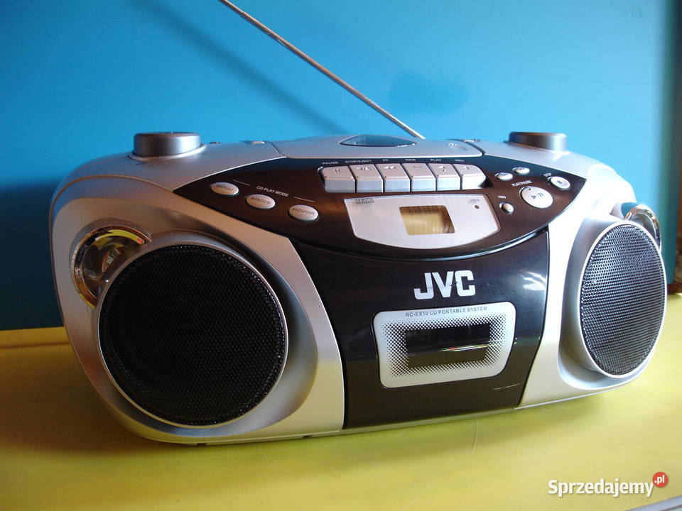 Radiomagnetofon z CD JVC RCEX10