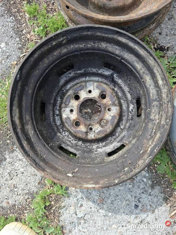 Felgi stalowe Fiat 126p Maluch 12 Strzelce Opolskie sprzedam