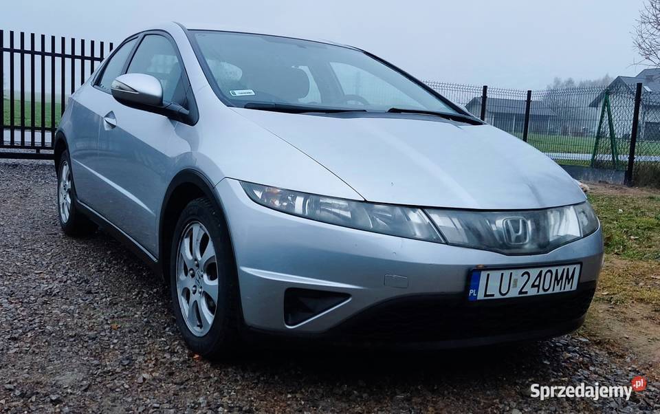 Honda Civic VIII ufo 1.4 i-DSI benzyna, klima, alufelgi, bez rdzy