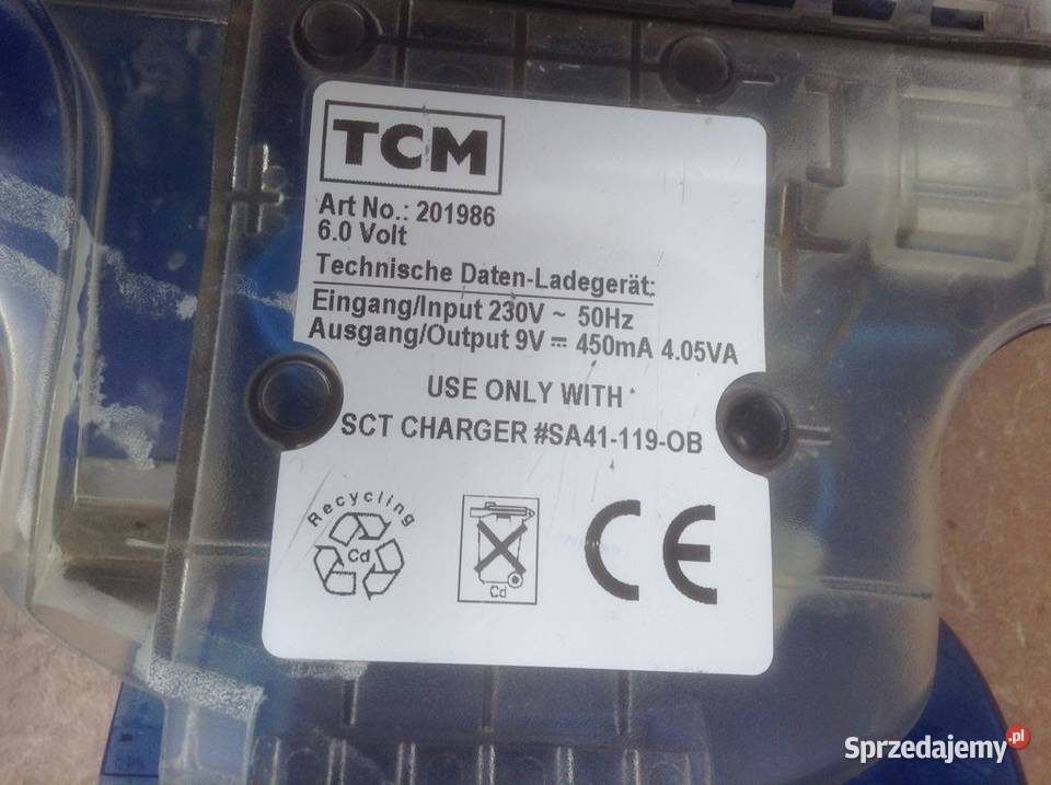 Turboszczotka akumulatorowa zasilacz TCM Miotły i zmiotki Opole