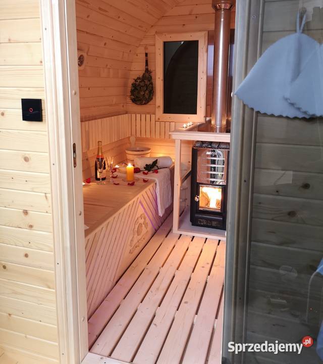 sauna fińska RUSKA BANIA sauna OGRODOWA Biecz