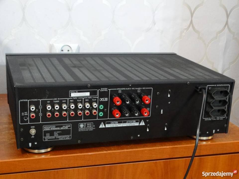 Wzmacniacz Kenwood KA4060R Mosfet mocny WYSYŁKA Jasło