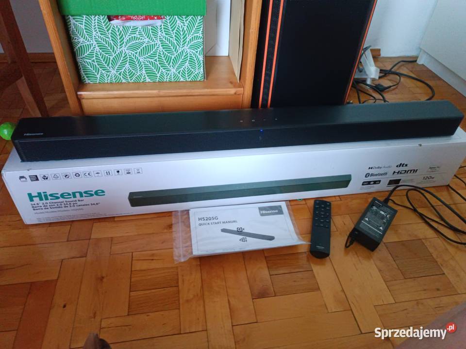 Soundbar HISENSE HS205G 120 W 20kanałowy HDMI Libiąż sprzedam