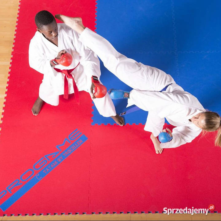 Mata Puzzle TROCELLEN ProGame 1x1m 2 Karate WKF dolnośląskie Wrocław