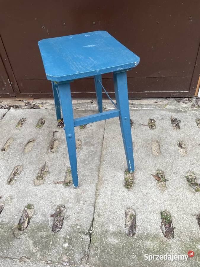 stary drewniany stolik PRL Stoły i stoliki ogrodowe