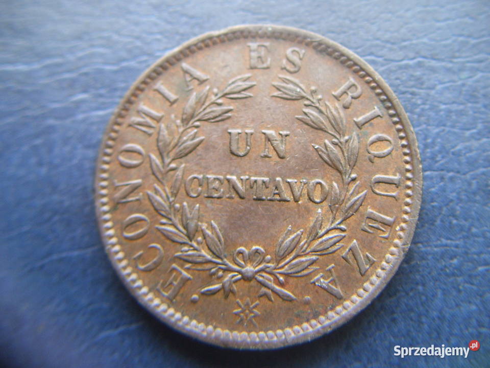Stare monety 1 centavo 1853 Chile Lesko sprzedam