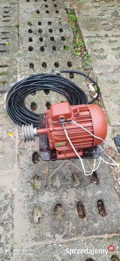 Silnik elektryczny z kablem 26m Słupsk sprzedam