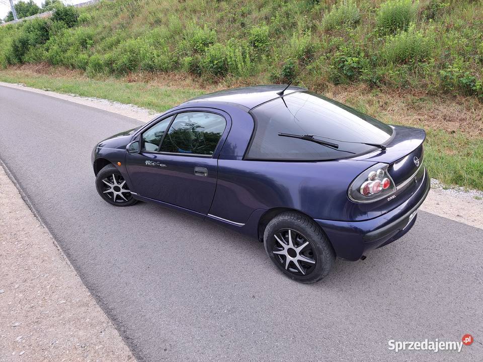 Sprzedam ładnego Opla Tigre 14 16v benzyna 1999r Tigra mazowieckie Żyrardów