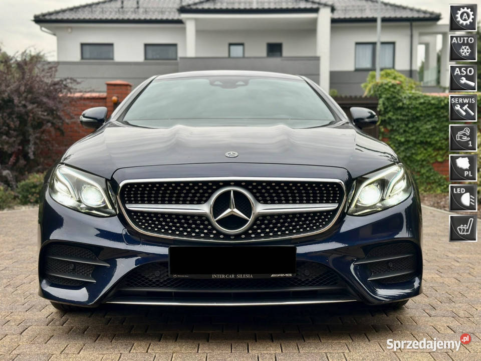 Mercedes E 220 Salon Polska W213 2016 śląskie Tarnowskie Góry