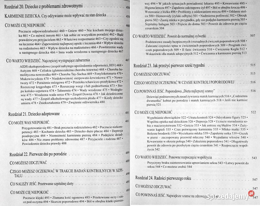 Pierwszy życia dziecka A Eisenberg H Murkoff S E lubelskie Chełm