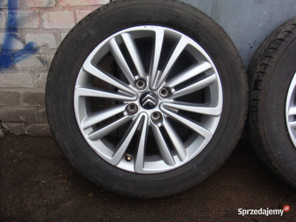 Citroen C4 II koła alufelgi z oponami Michelin pomorskie sprzedam
