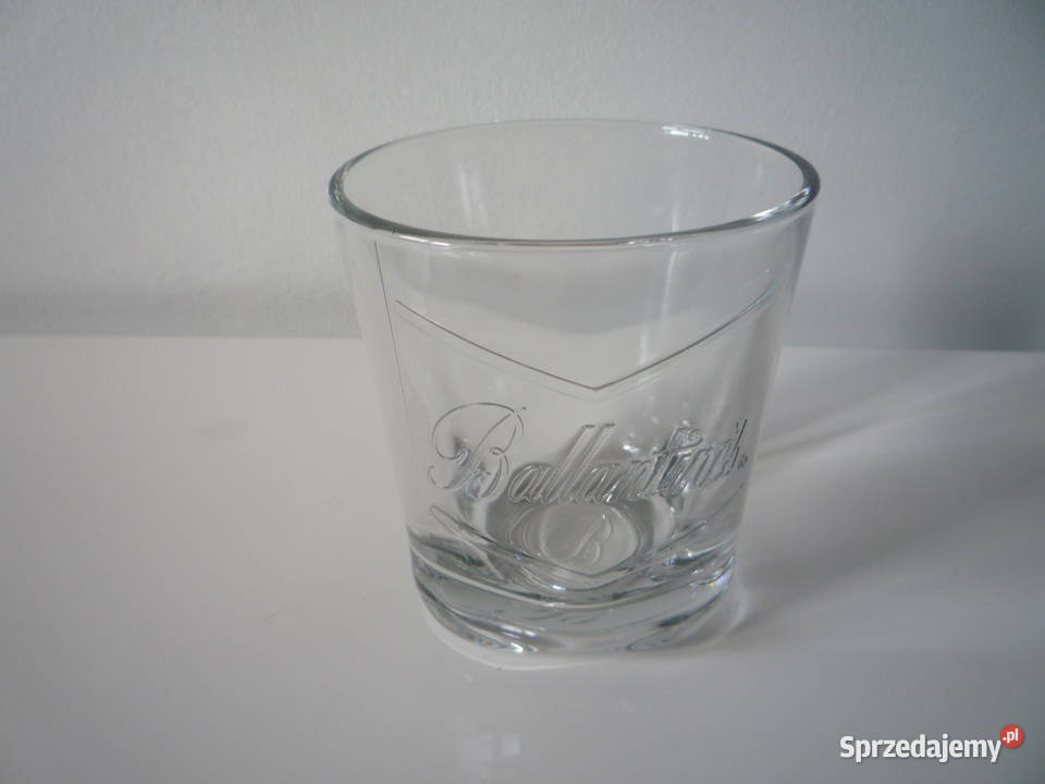 Ballantines Nowa Szklanka Grube szkło Ceramika i szkło Szczecin
