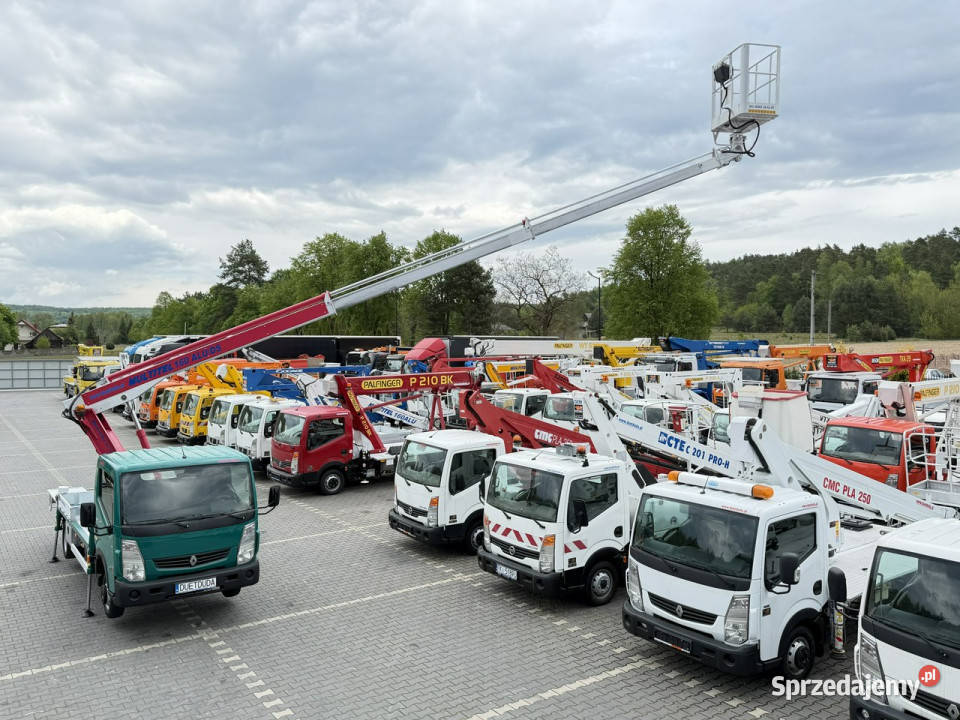 Renault Maxity Podnośnik Koszowy 165m Multitel Widełki sprzedam