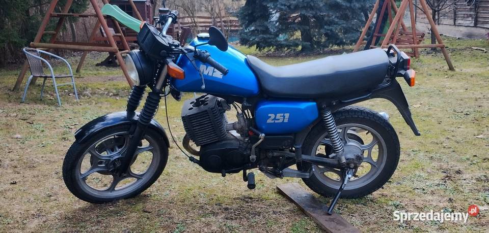 MZ ETZ 251 Ścigacz PRL nieuszkodzony Olsztyn