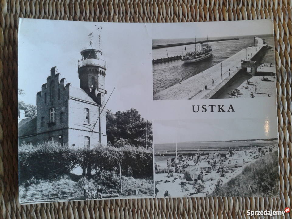 USTKA LATARNIA MORSKA WEJŚCIE DO PORTU I PLAŻA