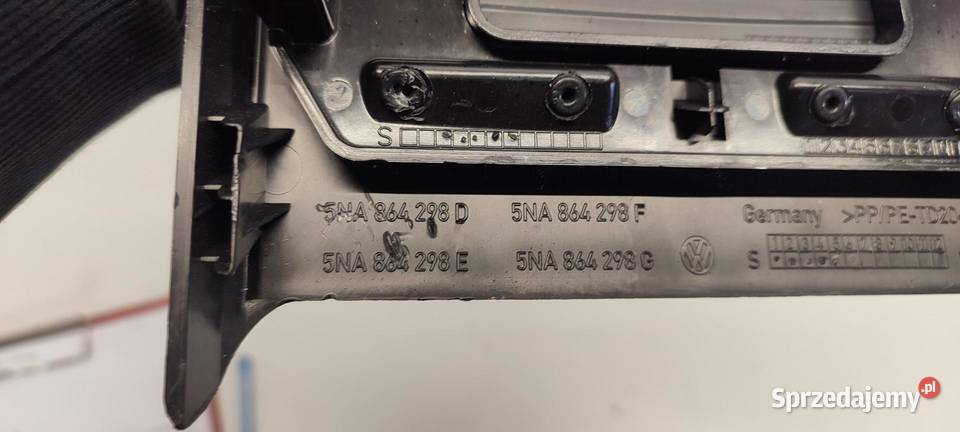 VW TIGUAN II KRATKA TUNELU PANEL 5NA864298G