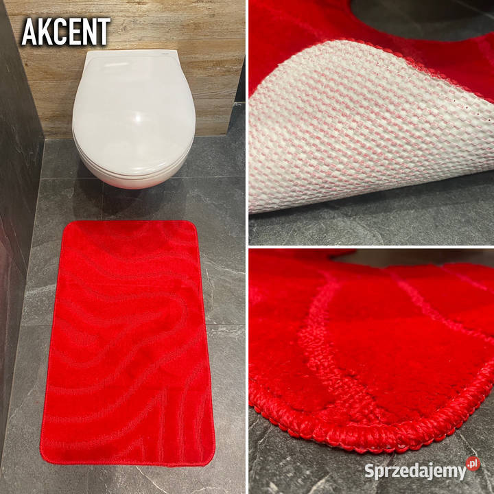 DYWANIK ŁAZIENKOWY 50X80 AKCENT ANTYPOŚLIZGOWY 1