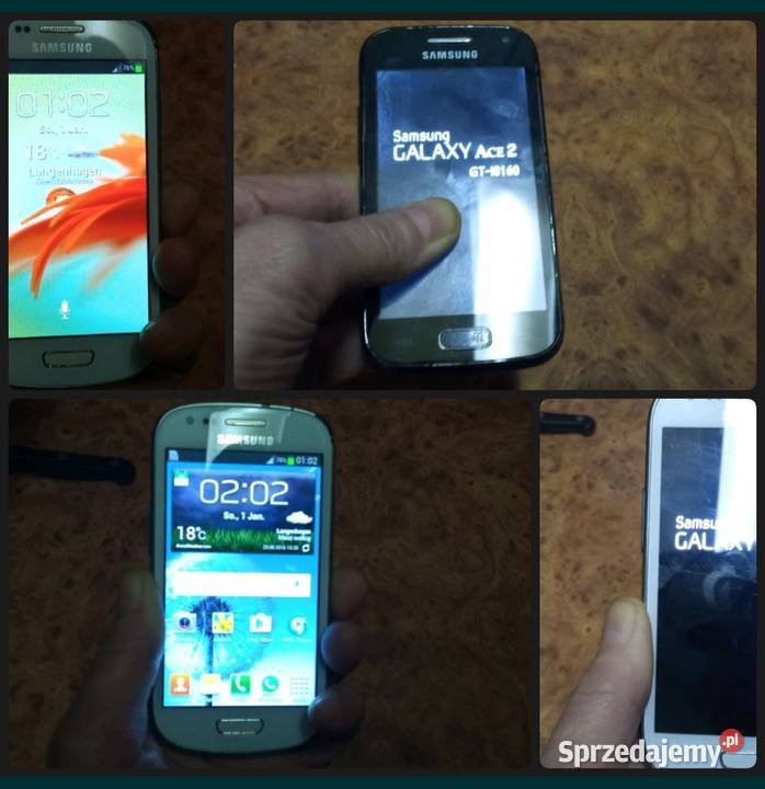Sprzedam 2 x Samsung sprawne brak bateri