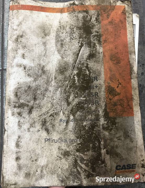 Instrukcja obsługi koparkoładowarka CASE 580SR Poradniki, albumy i reportaże Biczyce Górne