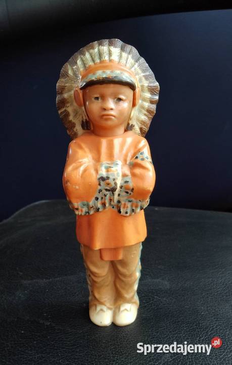 Indianin kolorowy figurka Pozostałe