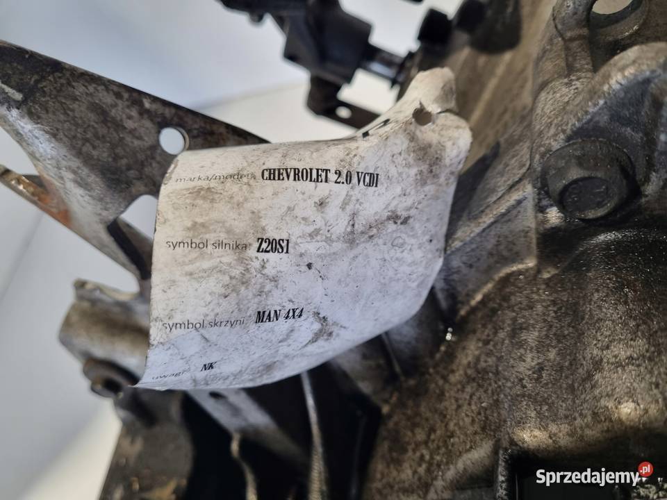 SKRZYNIA BIEGÓW Chevrolet Captiva 20 VCDI CDTI Układ napędowy Chełm sprzedam