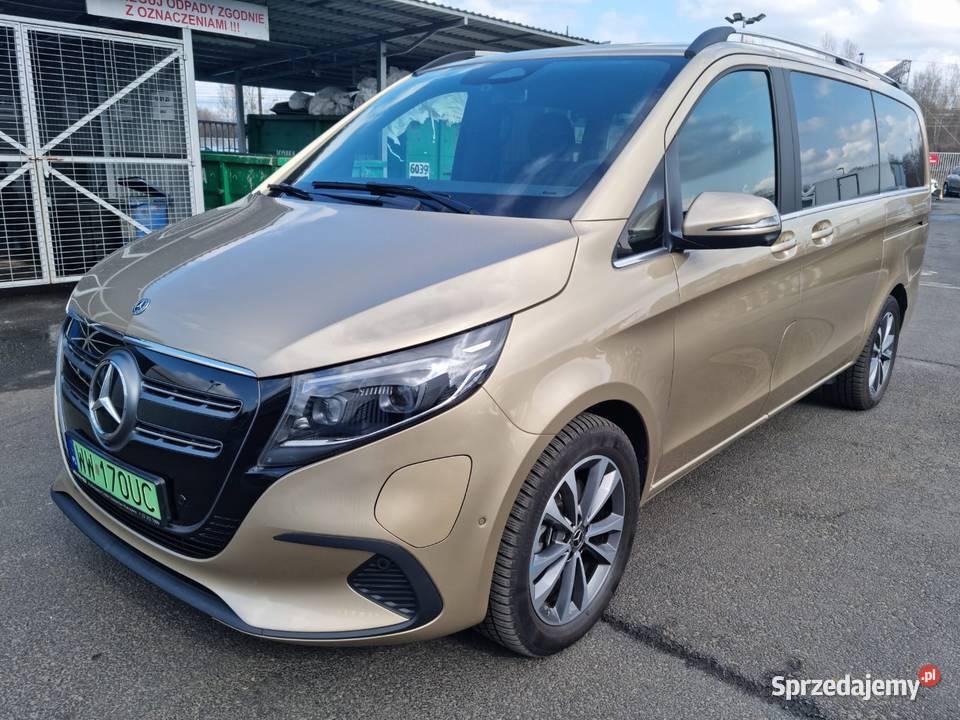 Mercedes EQV 300 Długi AVANTGARDE 1Wł SalonPL czujnik zmierzchu Warszawa
