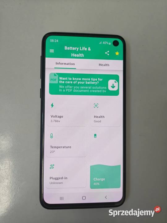 Smartfon Samsung S10e zadbany w komplecie nowe Telefony komórkowe Ustka