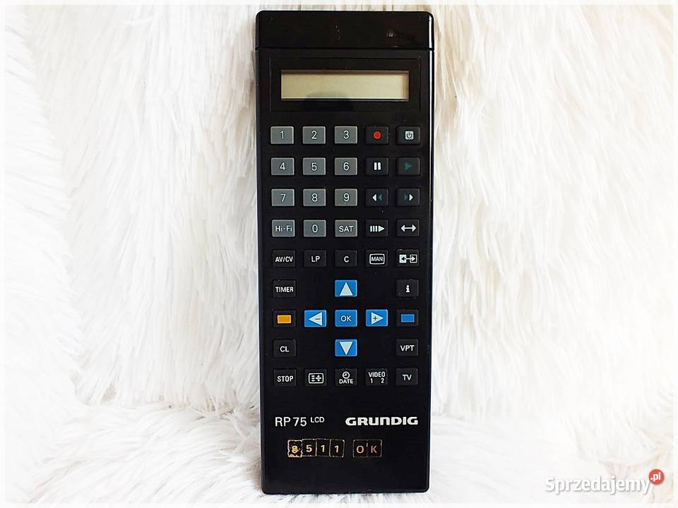 Pilot GRUNDIG RP75 LCD do starszych TV Video z lubuskie Żary