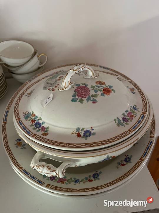 Waza Johnson Bros England Porcelana z ptakami O Gdańsk