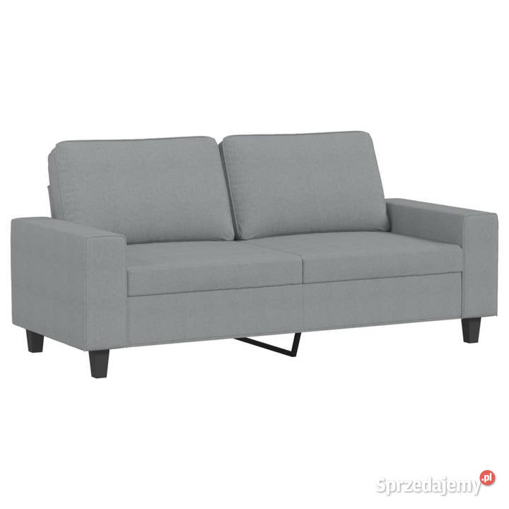 Sofa 2osobowa jasnoszara 140 tapicerowana mazowieckie Warszawa sprzedam