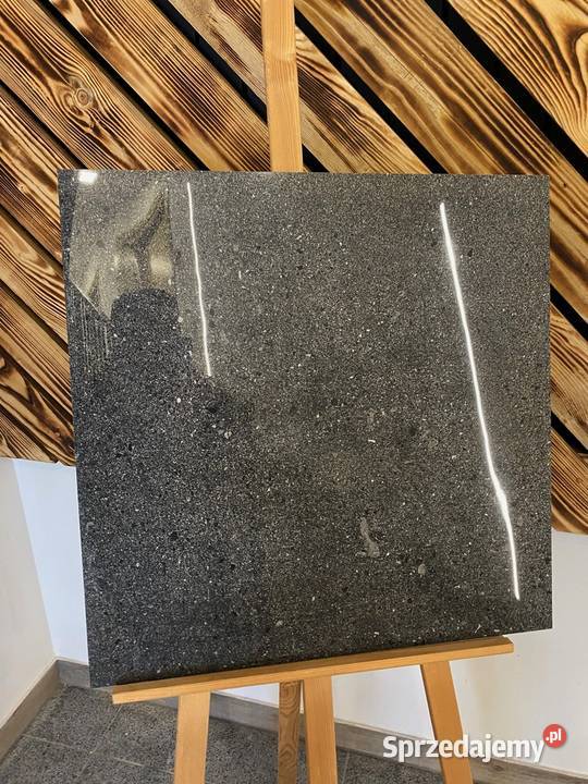gres poler 60x60 Granite STONE NERO Podłogi i schody Zakopane
