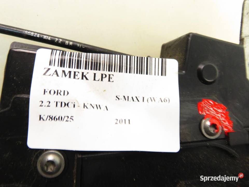 ZAMEK LEWY PRZEDNI FORD S I WA6 7S7AA21813BC osobowe małopolskie