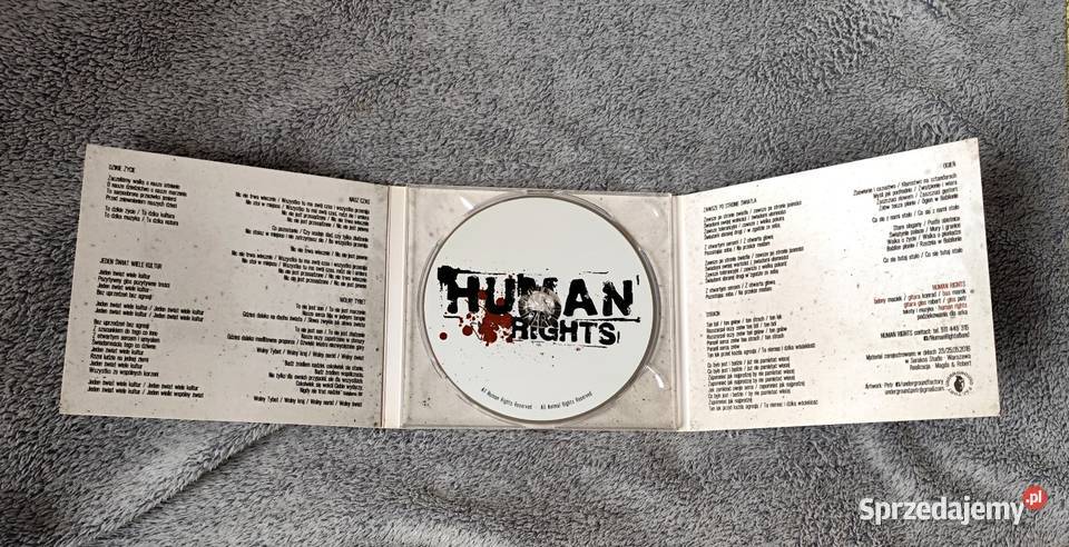 Human Rights Dzikie Życie CD hcpunk Rybnik