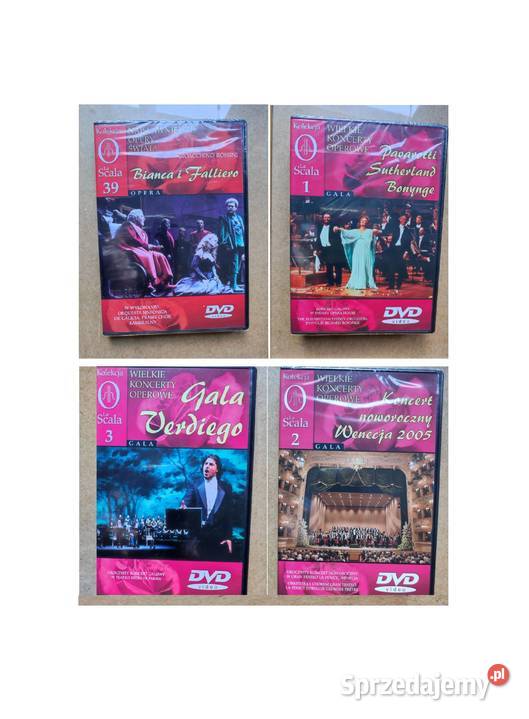 Kolekcja La Scala Wielkie Koncerty Operowe Kielce sprzedam