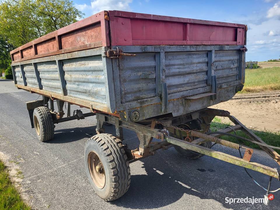 Przyczepa rolnicza wywrotka Sanok D 45 Autosan D Osięciny