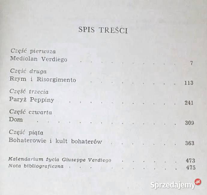 Orfeusz osiemdziesięcioletni Powieść o Verdim V Chełm