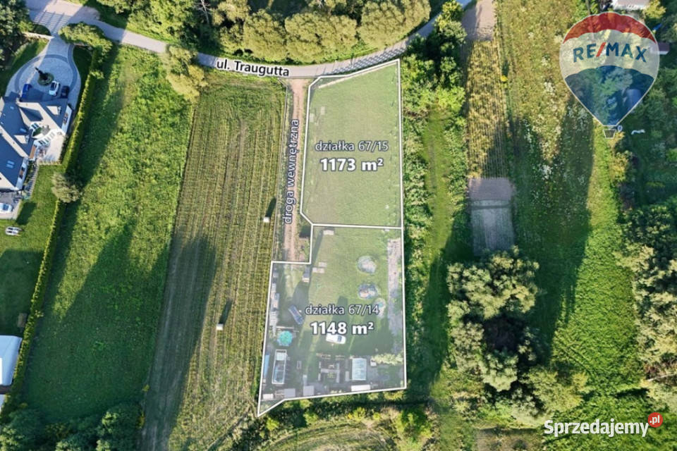 Działka budowlana 1148 m z warunkami zabudowy 37m mazowieckie Jaktorów