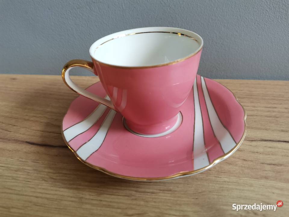 Stara filiżanka Feston Wincenty Potacki Ćmielów śląskie Katowice